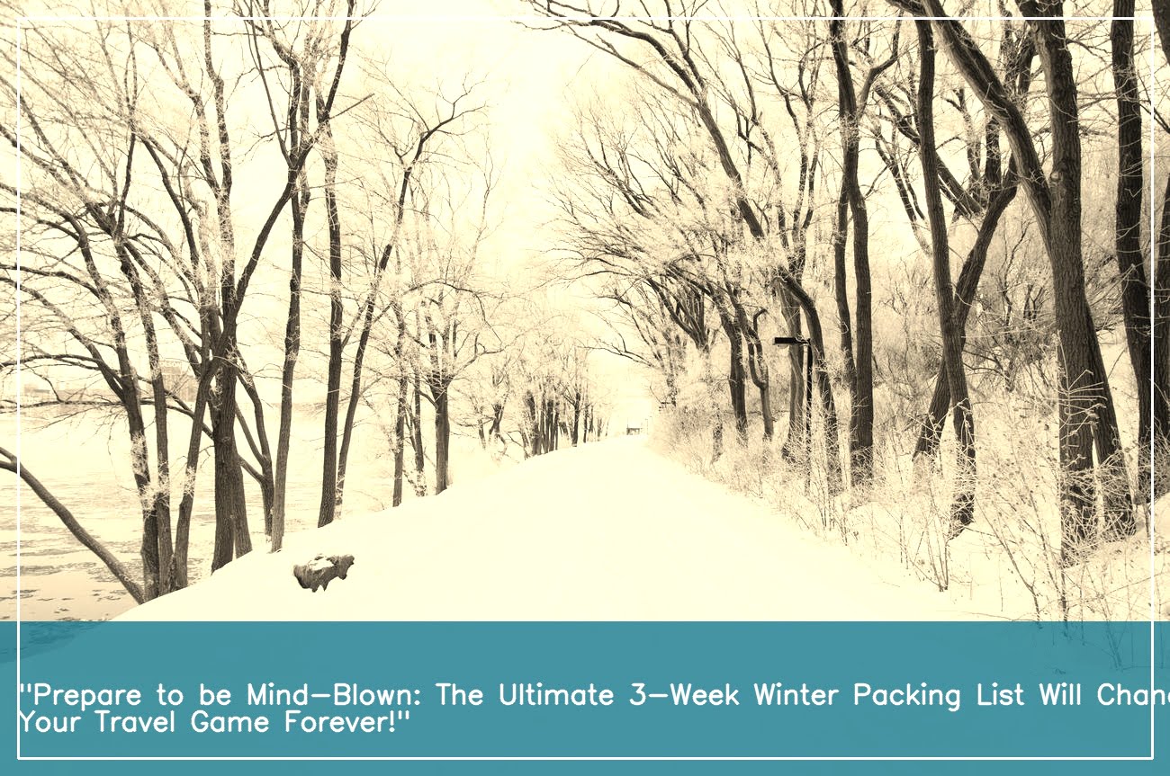 Your Ultimate Guide A Comprehensive 3 Week Winter Packing List For   3 Week Winter Packing List 1 