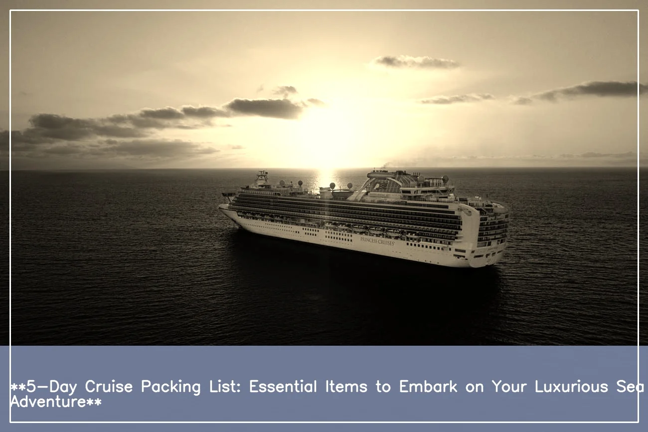 5 Day Cruise Packing List