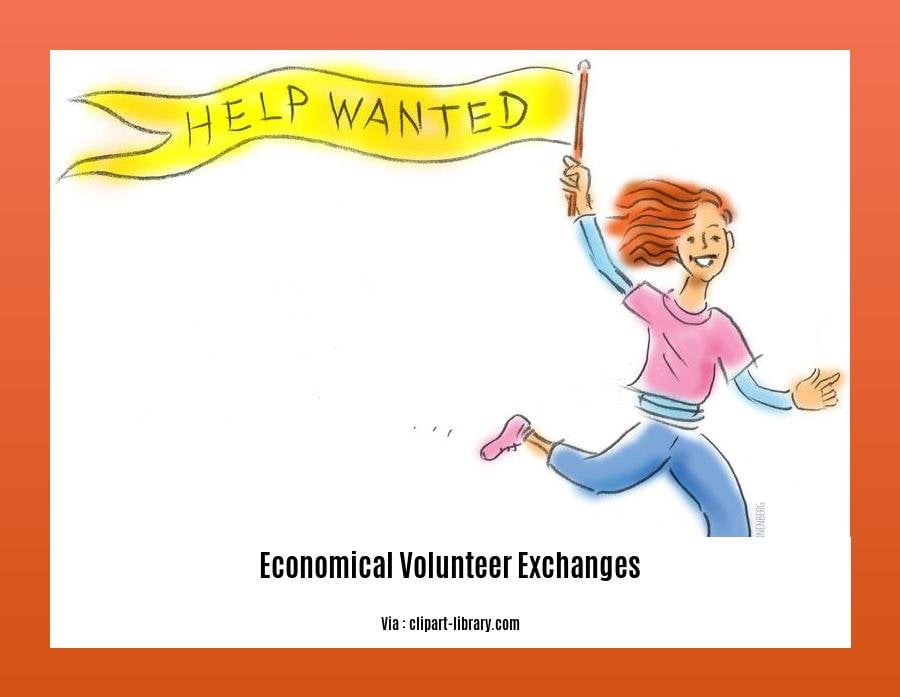 economical volunteer exchanges